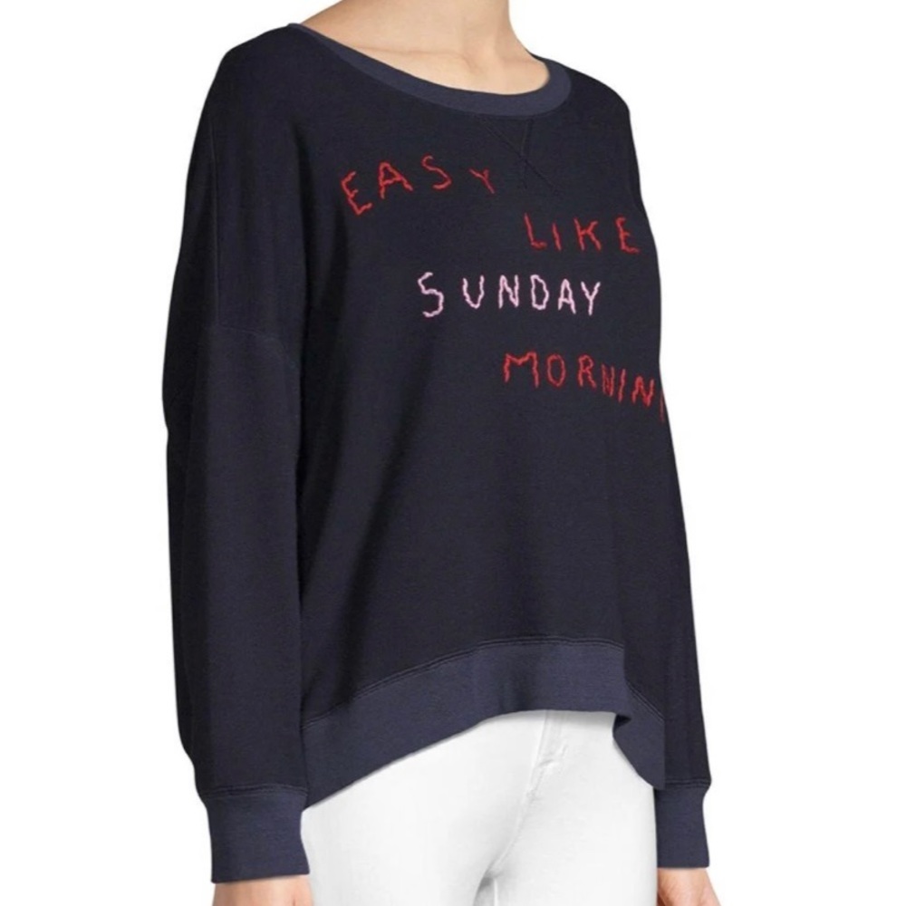 Easy Like Sunday Morning Bubble Sweater size 1